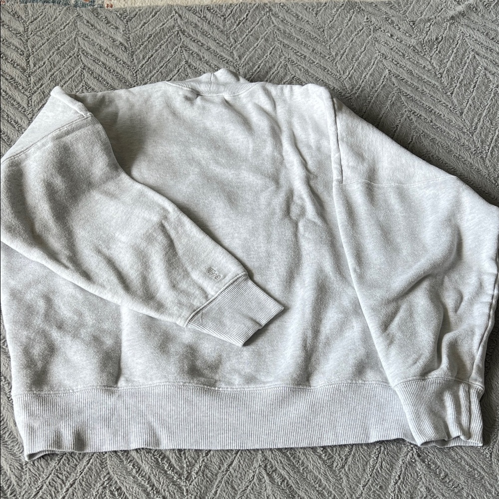 TNA Light Gray Crewneck Sweater - Picture 7 of 9